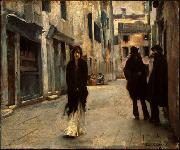 John Singer Sargent Sargent Street in Venice oil painting artist